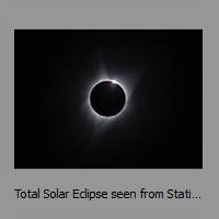 Total Solar Eclipse seen from Static Peak  summit (3445m)